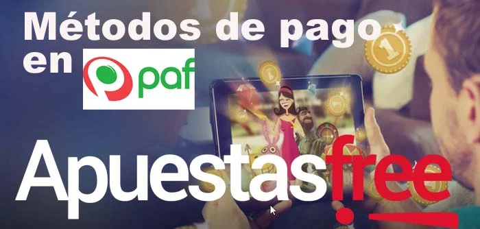 métodos de pago Paf