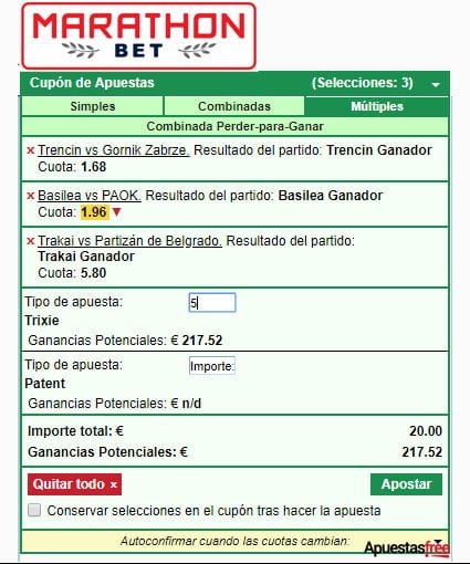 La Mejor Manera De Hacer Una Apuesta En Marathonbet