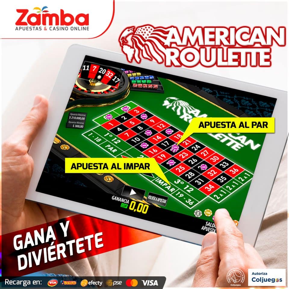 Modalidades de juego en la ruleta para Zamba