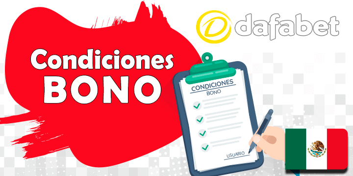 condiciones del bono de dafabet en mexico