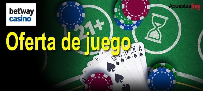 Oferta de juego de Betway México