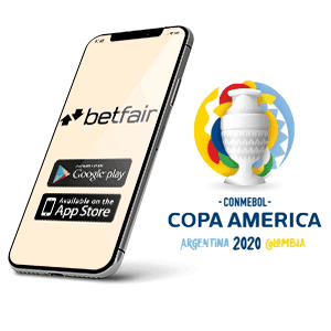 Descargar la app para Android de Betfair para la copa America