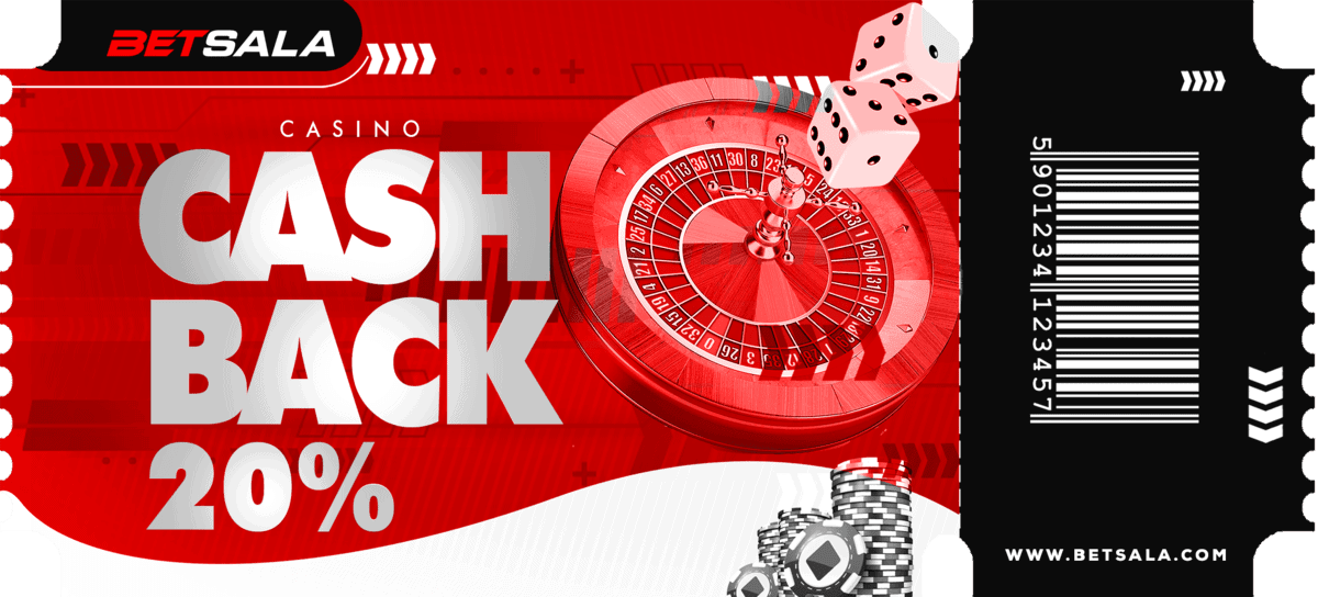 betsala y su bono de cashback en casino