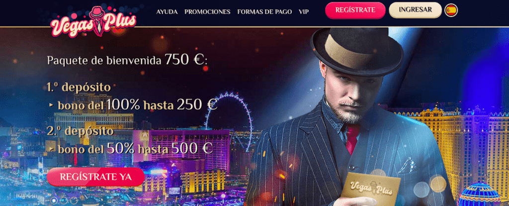 vegasplus promo casino