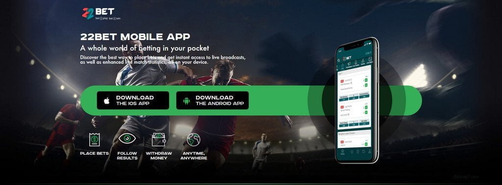 22bet descargar la apk