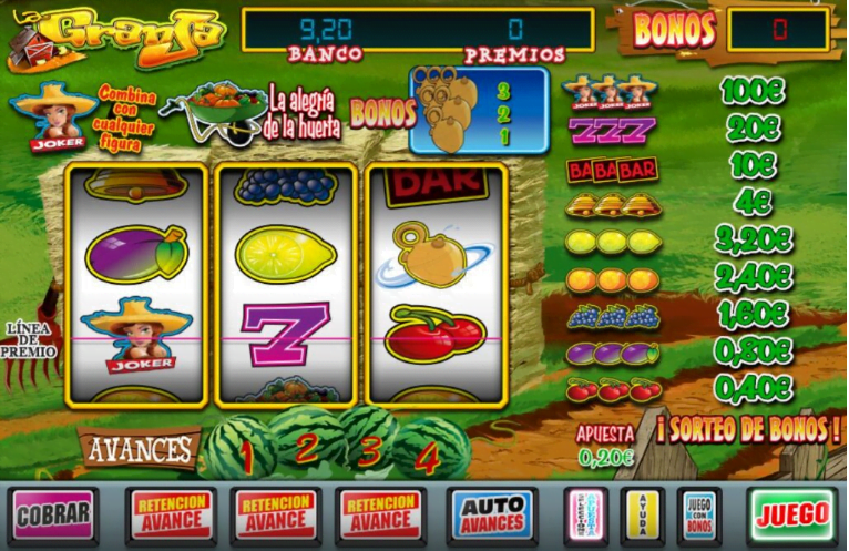 jugar a La granja slot