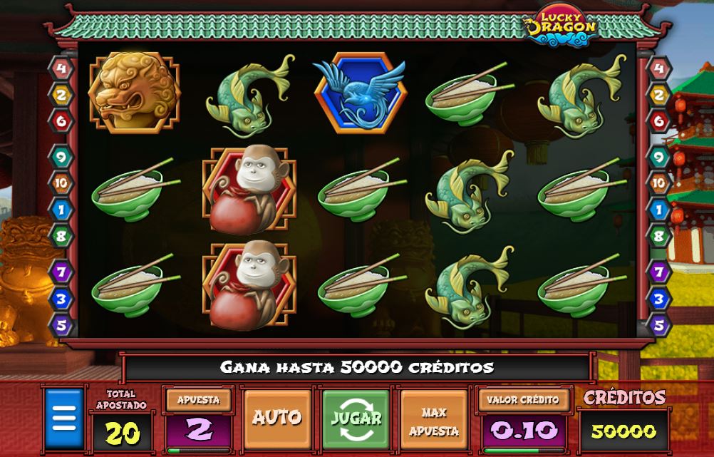 lucky dragon jugar gratis