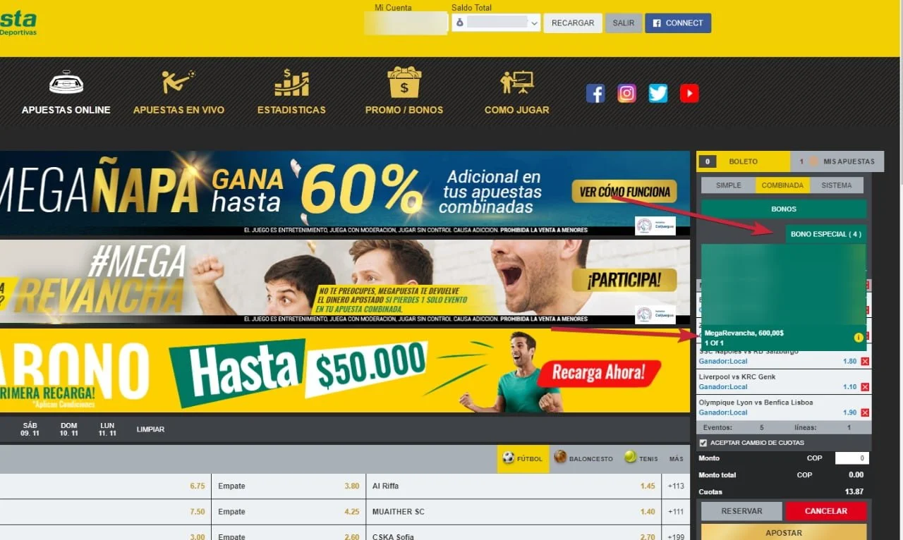 megapuesta para dispositivos android