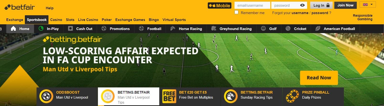 How to register with Betfair