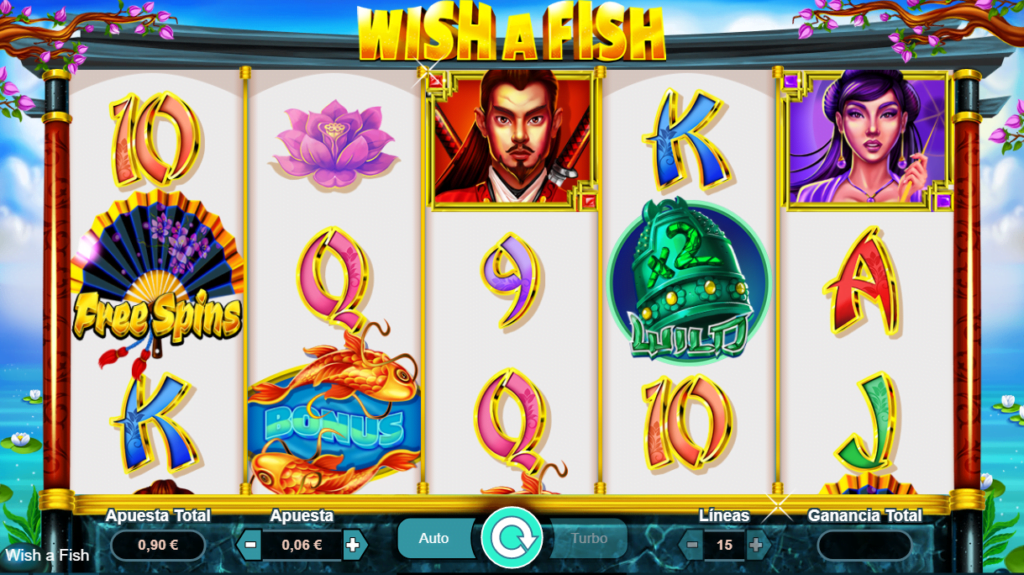 slot wish a fish
