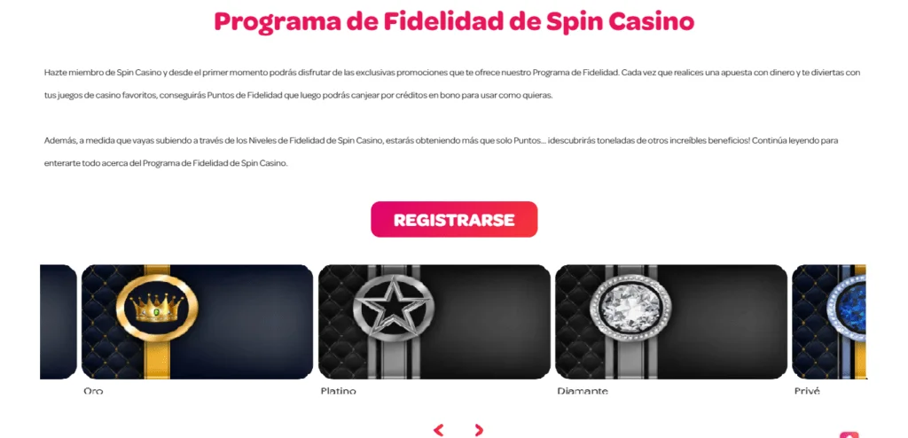 spincasino bono