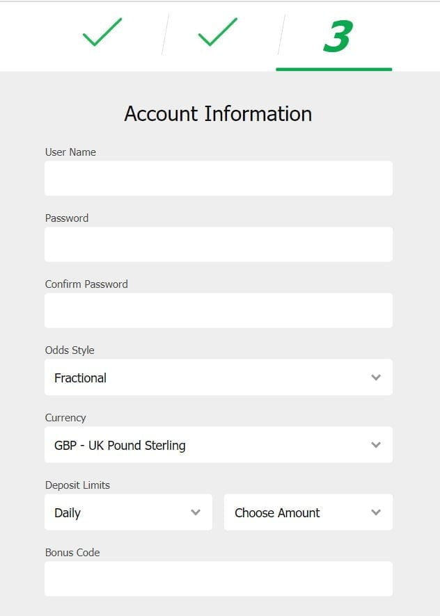 How to sign up with Sportsbetio.uk