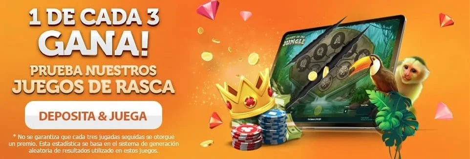 métodos de depósito gratogana