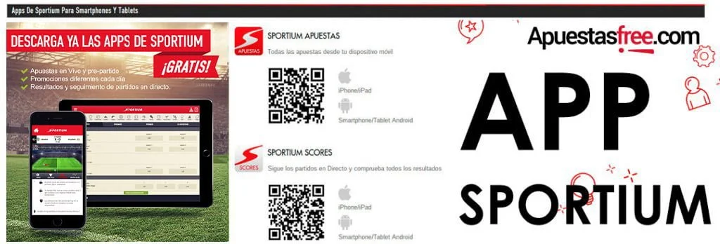 descargar app sportium