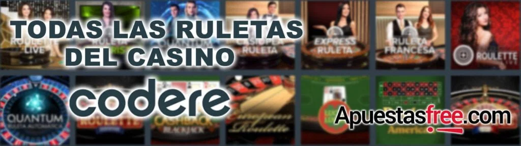 jugar a la ruleta codere casino
