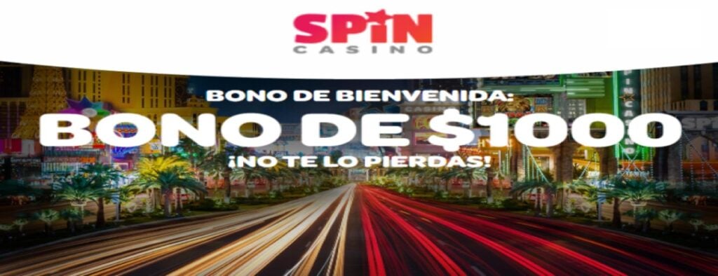 spin casino bono de bienvenida