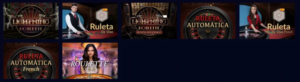 ruletas en vivo de génesis