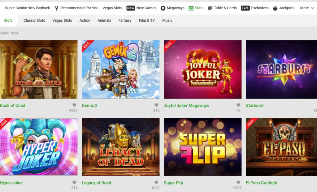 unibet best slots
