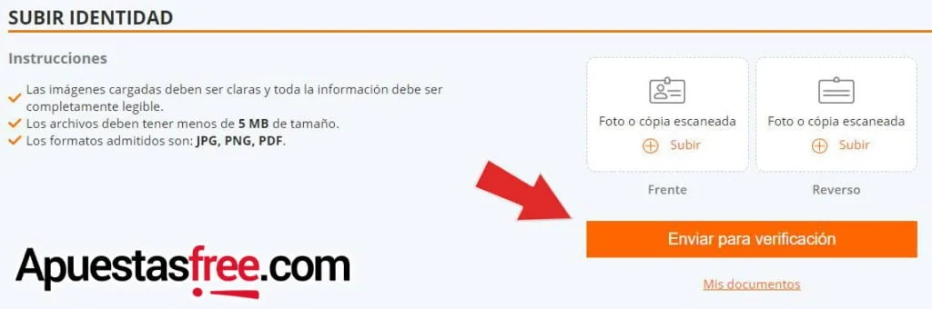 verificar identidad betsson
