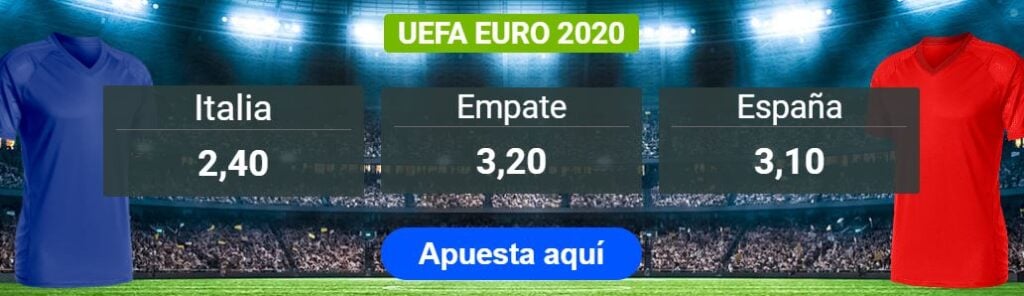 mejores apuestas españa italia eurocopa