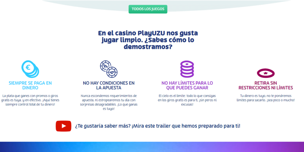playuzu bono de casino