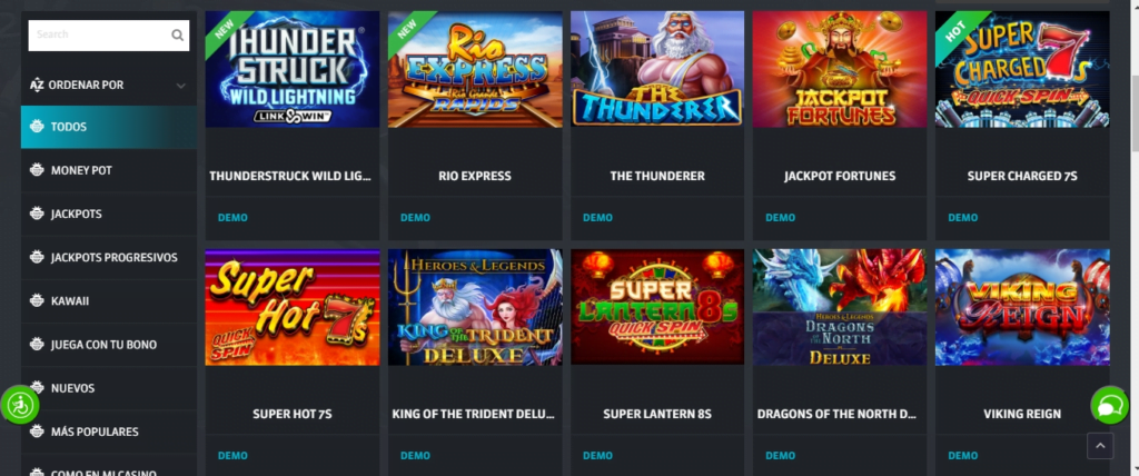 strendus bono casino online
