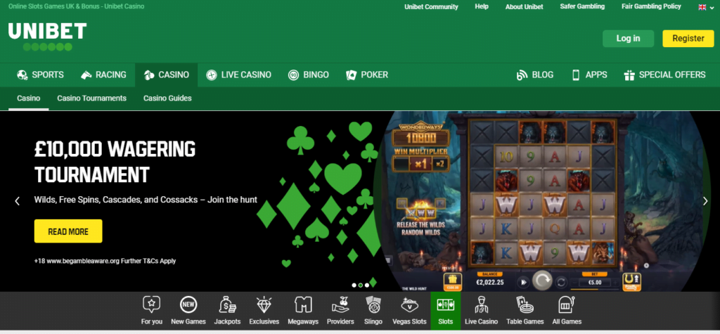 offer unibet slots