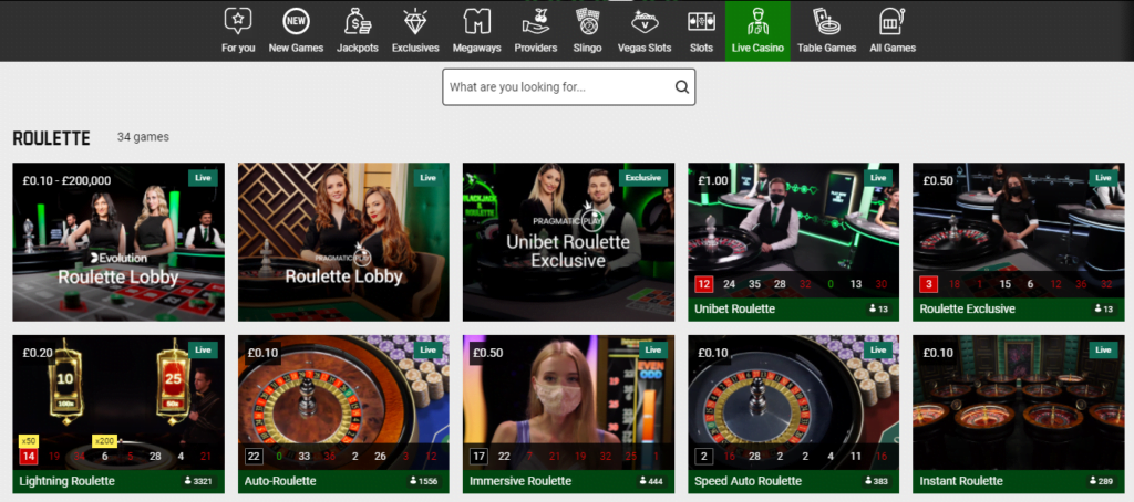 offer unibet roulette