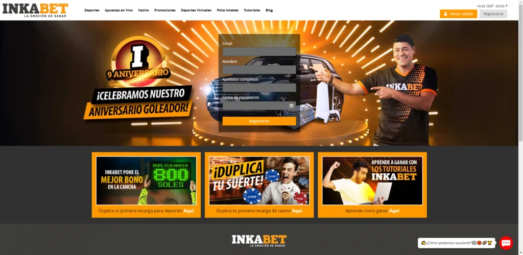 inkabet como registrarse