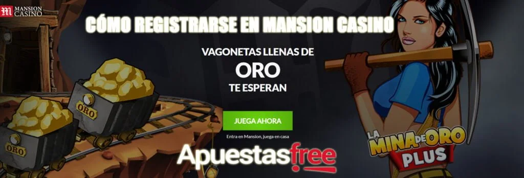 REGISTRARSE EN MANSION CASINO
