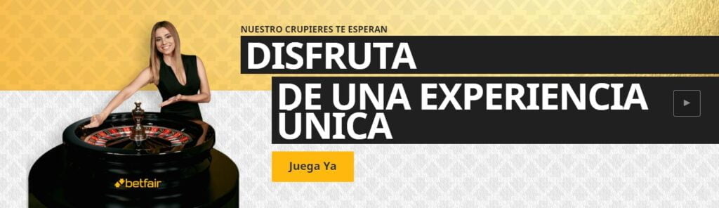 ruleta en vivo de betfair