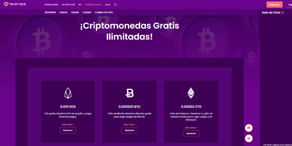 trustdice aplicacion