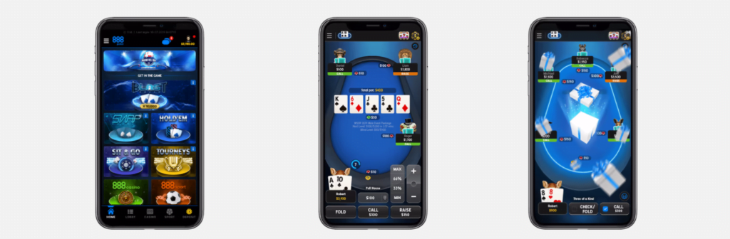 888poker app móvil