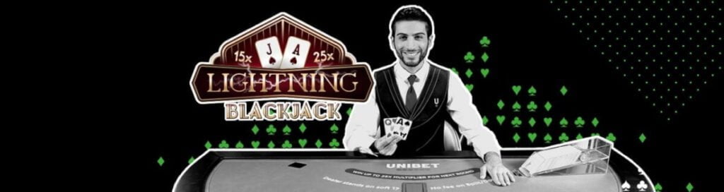 Unibet Lightning Blackjack