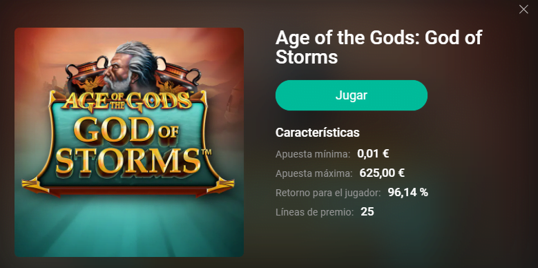 age of the gods pokerstars casino