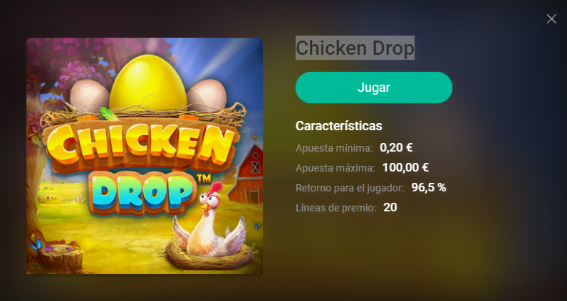 chicken drop pokerstars casino