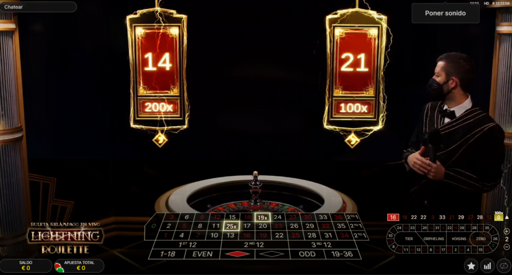 ruleta relámpago de leovegas