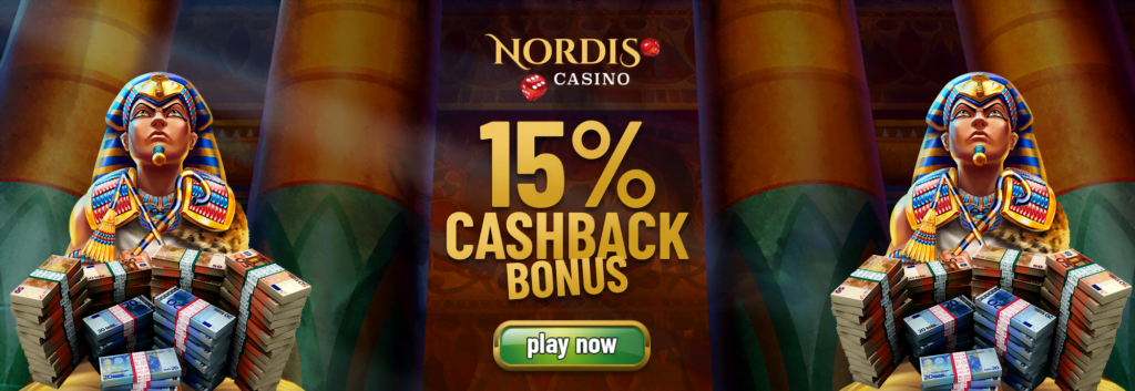 Nordiscasino Cashback Bonus