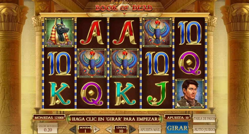 book of dead de casumo