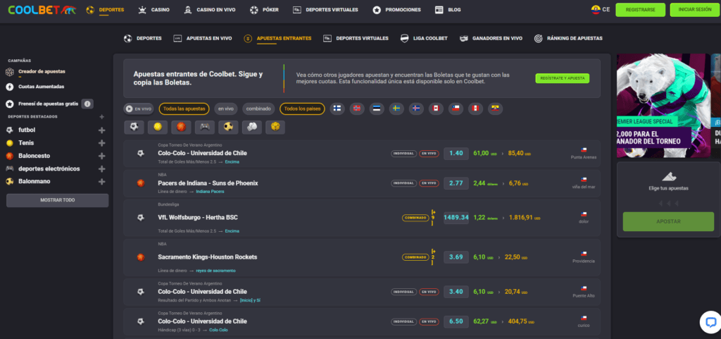 Coolbet ec bono de apuestas