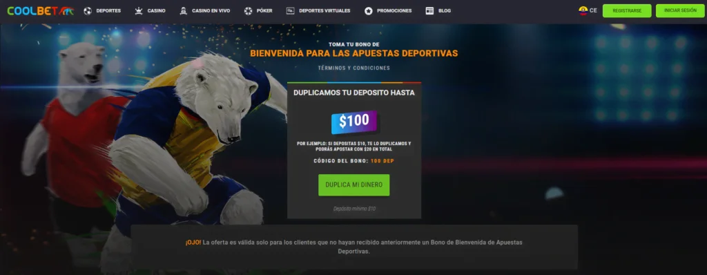 Coolbet ecuador bono apuestas