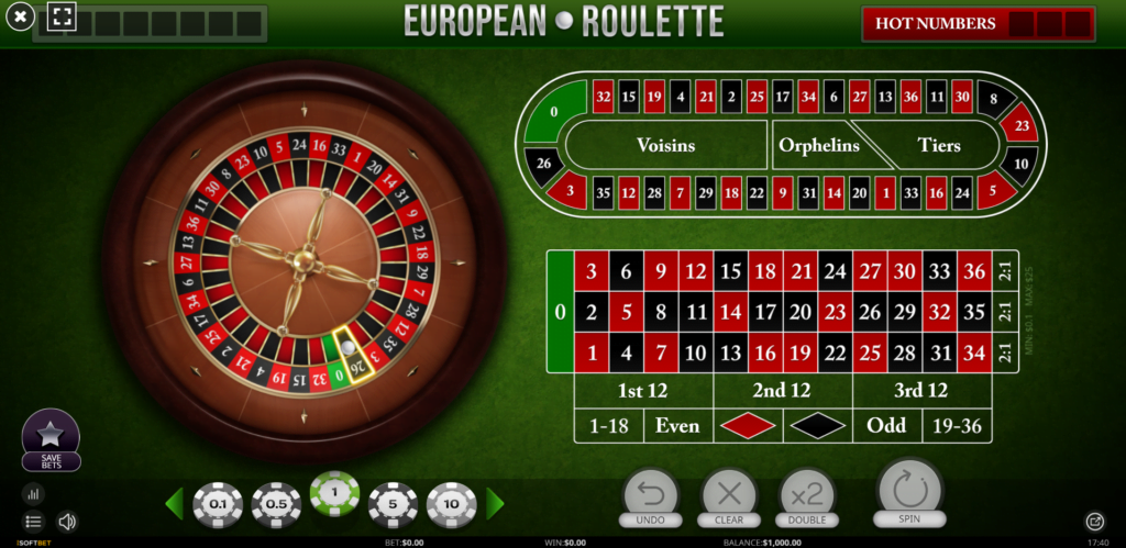 european roulette gratogana