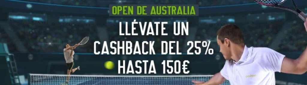 codere cashback open australia