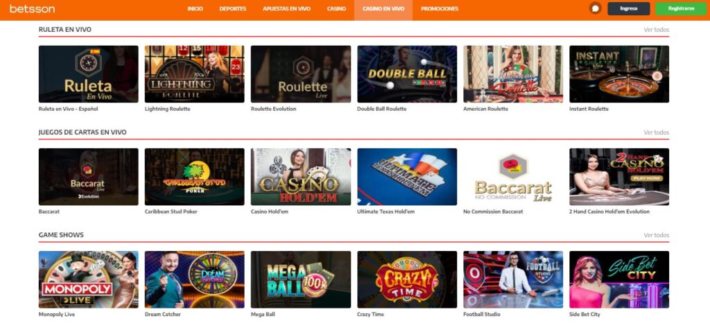 betsson bono bienvenida casino