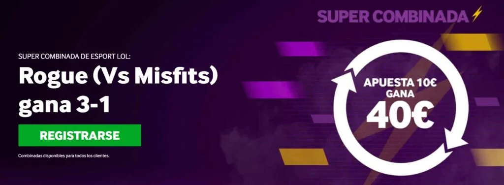 combinada betway rogue - misfits