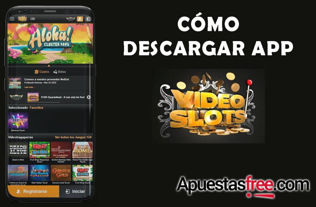 descargar aplicación videoslots