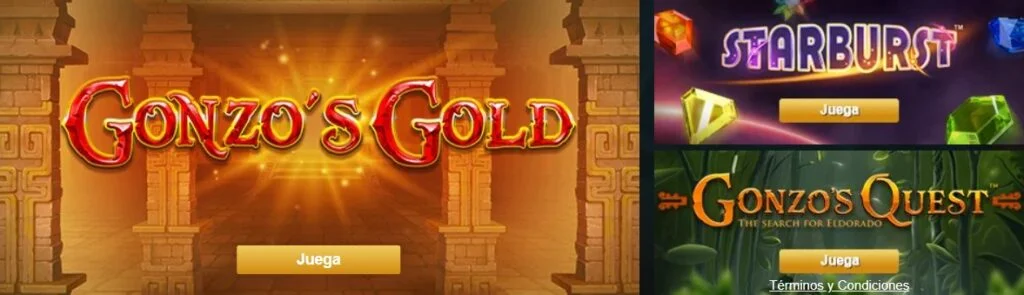 oferta de juego de Videoslots