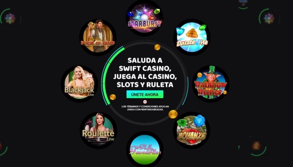 jugar desde el móvil swift casino