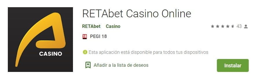 app retabet casino jugar a bingo