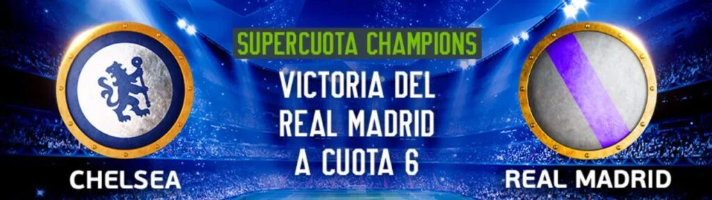 supercuota codere chelsea - real madrid